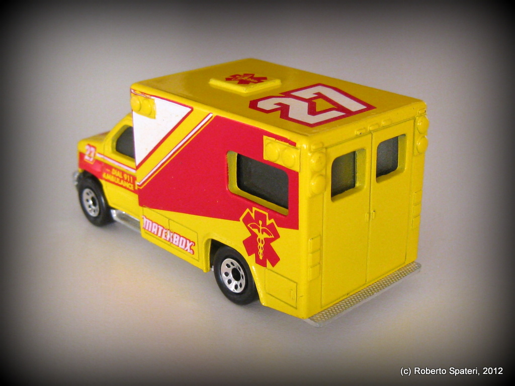Matchbox  Ambulance (n.)